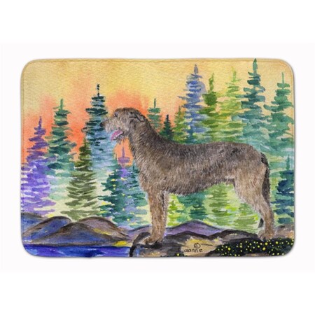 Carolines Treasures Irish Wolfhound Machine Washable Memory Foam Mat SS8205RUG